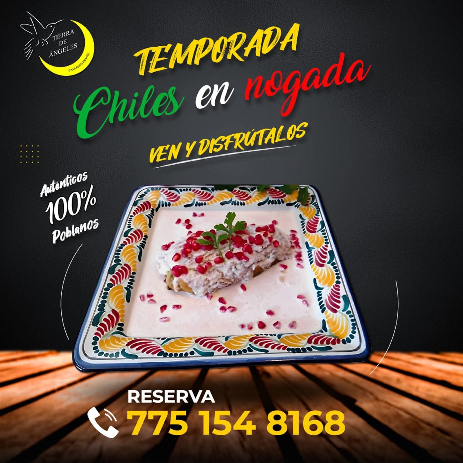 Temporada de Chiles en Nogada